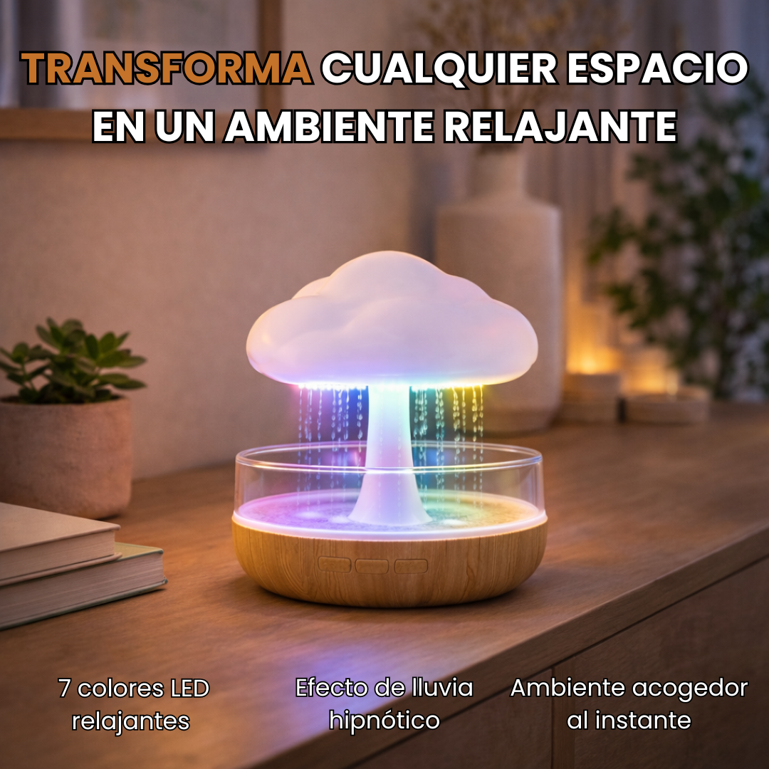 Lámpara de Lluvia Relajante