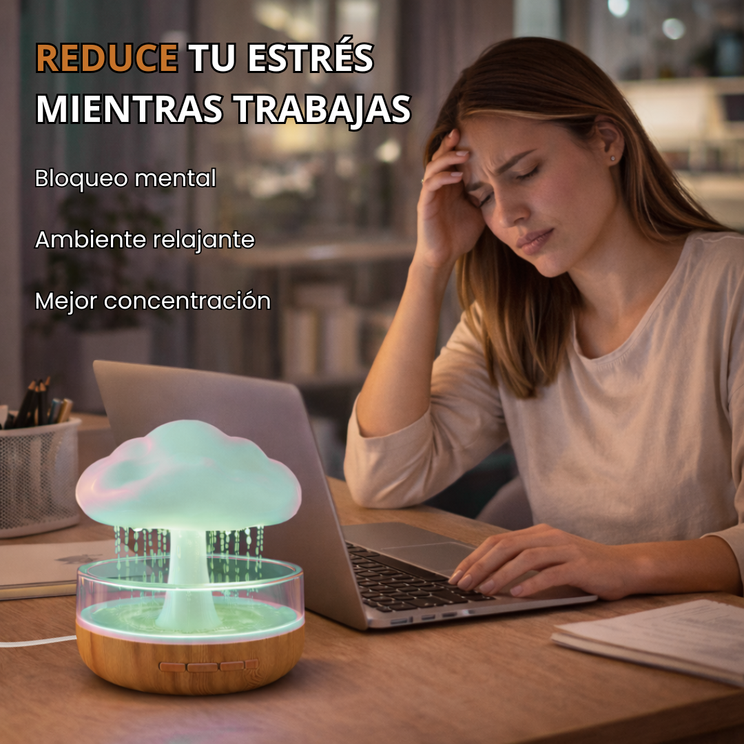 Lámpara de Lluvia Relajante